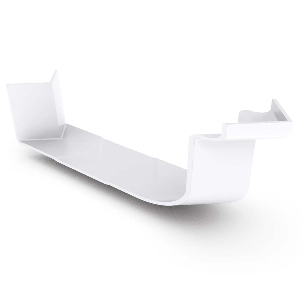Quad Gutter 115 External Cast Angle 90° Off White