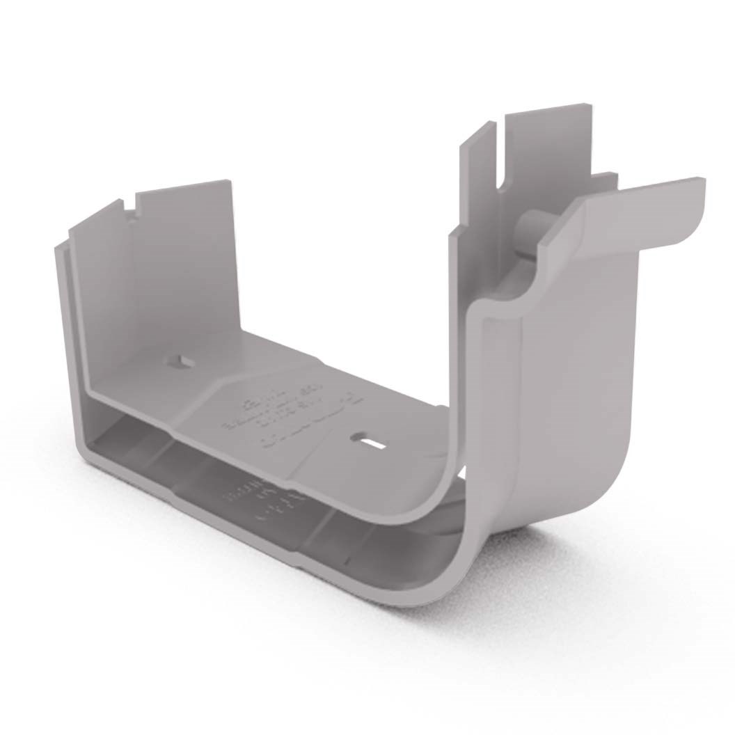 Quad Gutter 115 Internal Two Piece Cast Angle 135° Birch