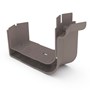 Quad Gutter 115 Internal Two Piece Cast Angle 135° Banyan Brown