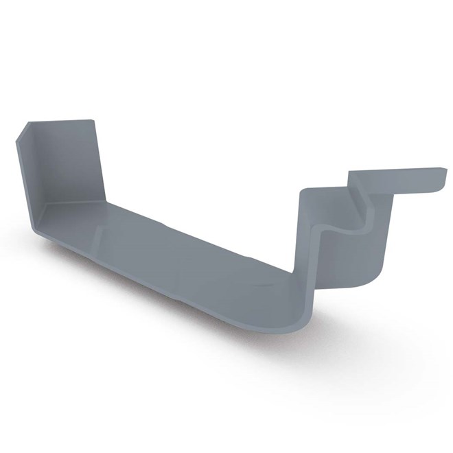 Quad Gutter 115 Internal Cast Angle 90° Armour Grey