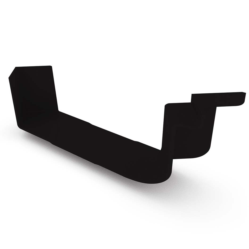 Quad Gutter 115 Internal Cast Angle 90° Ebony