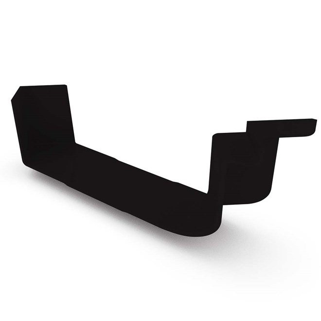 Quad Gutter 115 Internal Cast Angle 90° Ebony