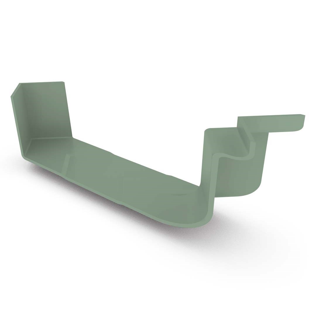 Quad Gutter 115 Internal Cast Angle 90° Mist Green