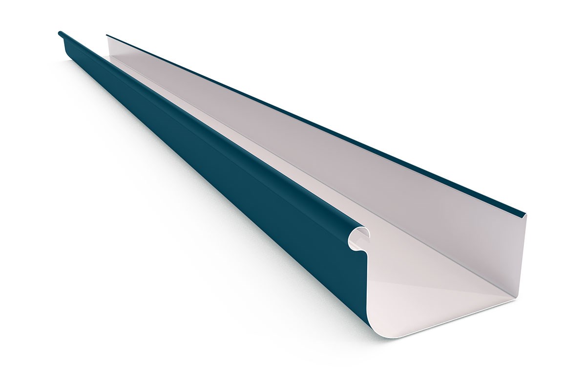 Quad Gutter 115mm Width Colour Mountain Blue