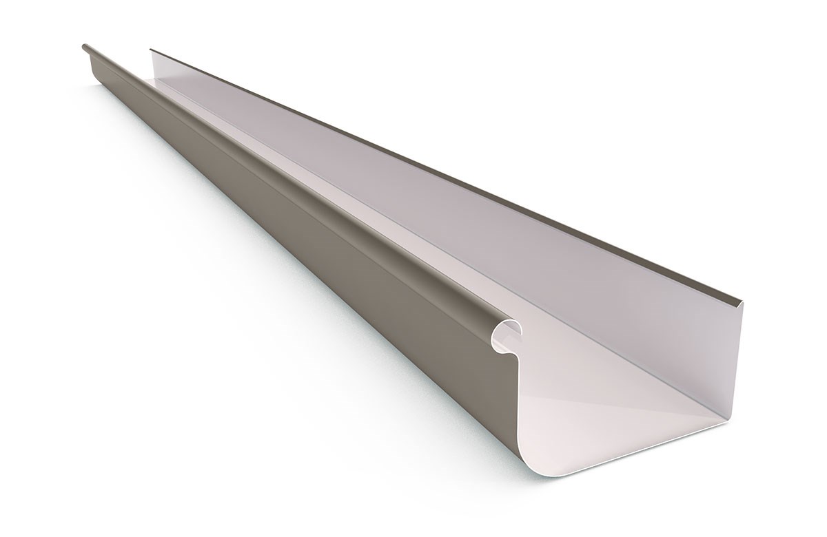 Quad Gutter 125mm Width Colour Driftwood