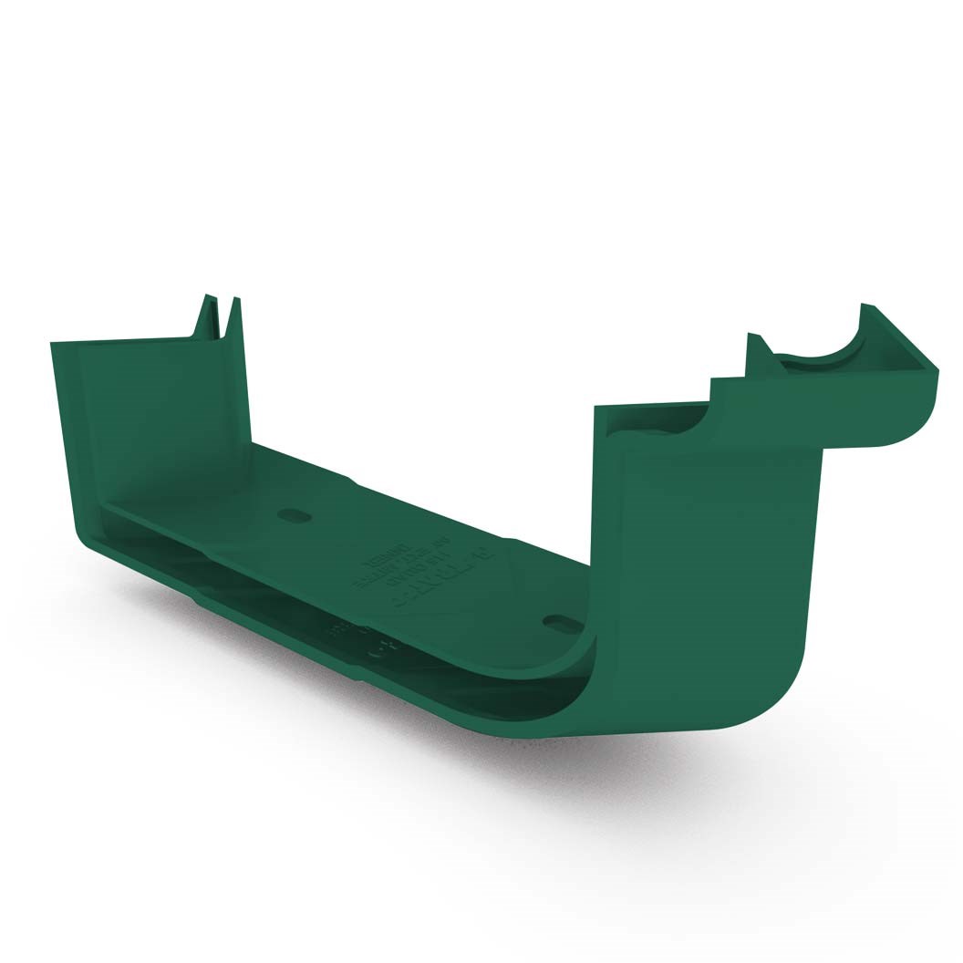 Quad Gutter 125 External Two Piece Cast Angle 90° Caulfield Green