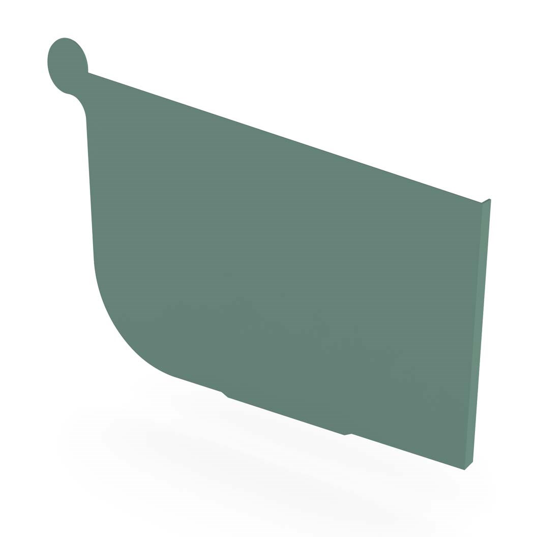 Quad Gutter 150 Stop End Right Hand Rivergum