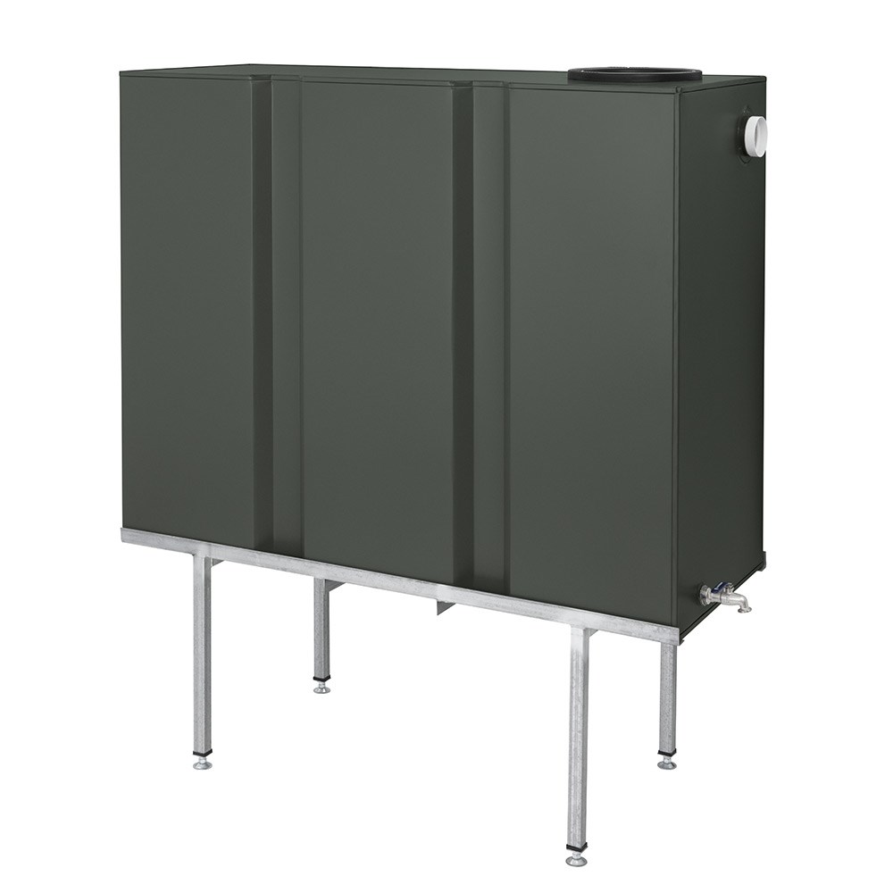Amari Modular Water Tank with Stand 1000L Slate Grey