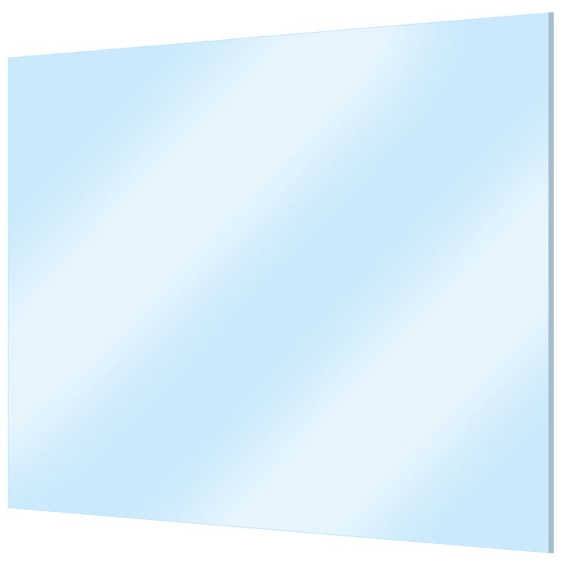 Lifestyle Frameless Glass Fence Panel 1200 x 1200 x 12mm