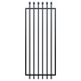 Squash Top Fence Gate 975 x 1800mm Black