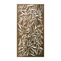 Rusted Look Steel Screen 1800x900mm Bamboo