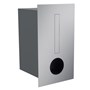 Posta Fence Mount Letterbox Stainless Steel