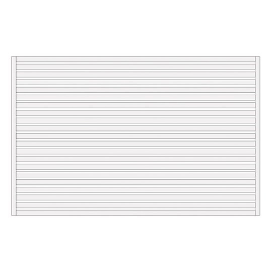 Quickscreen Plus Panel Kit 2400mm x 1800mm White