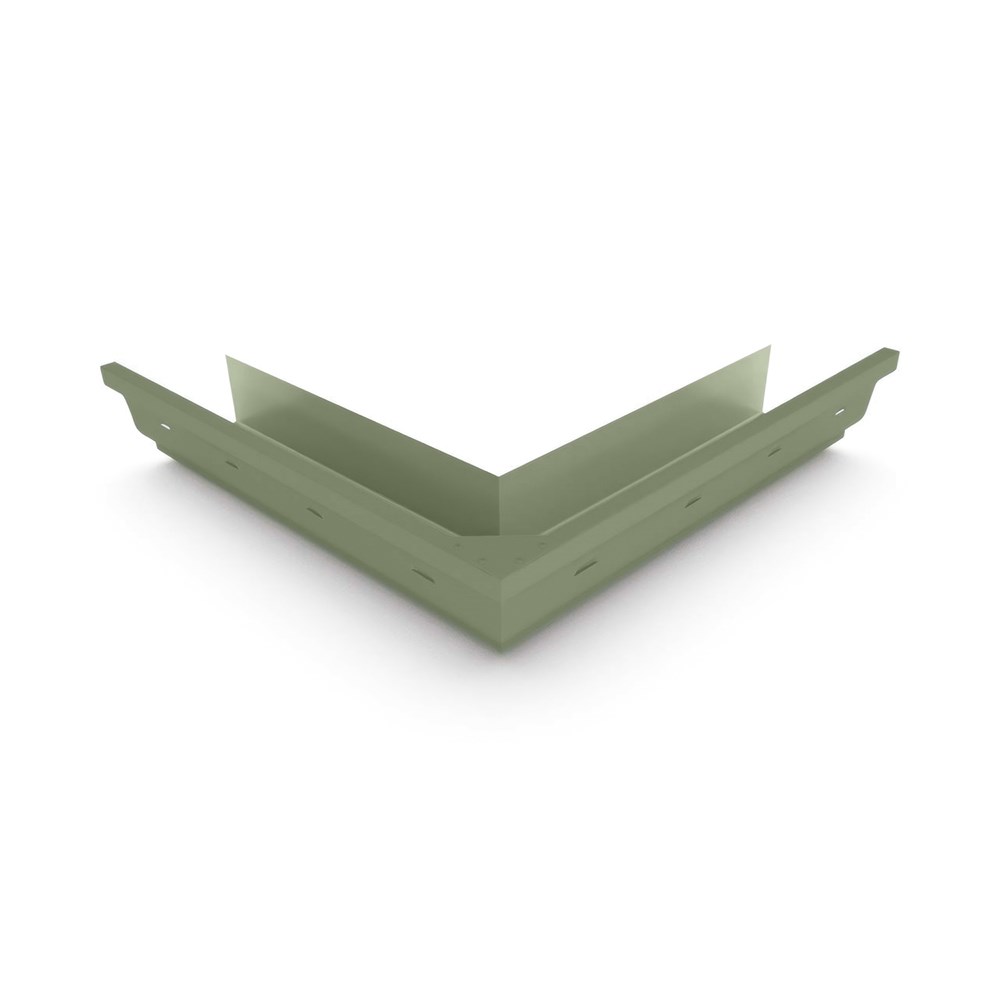 S Gutter External Mitre Mist Green