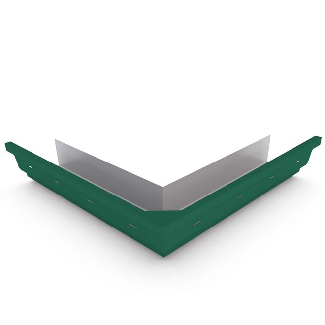 S Gutter External Mitre Slotted Caulfield Green