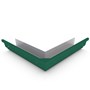 S Gutter External Mitre Slotted Caulfield Green
