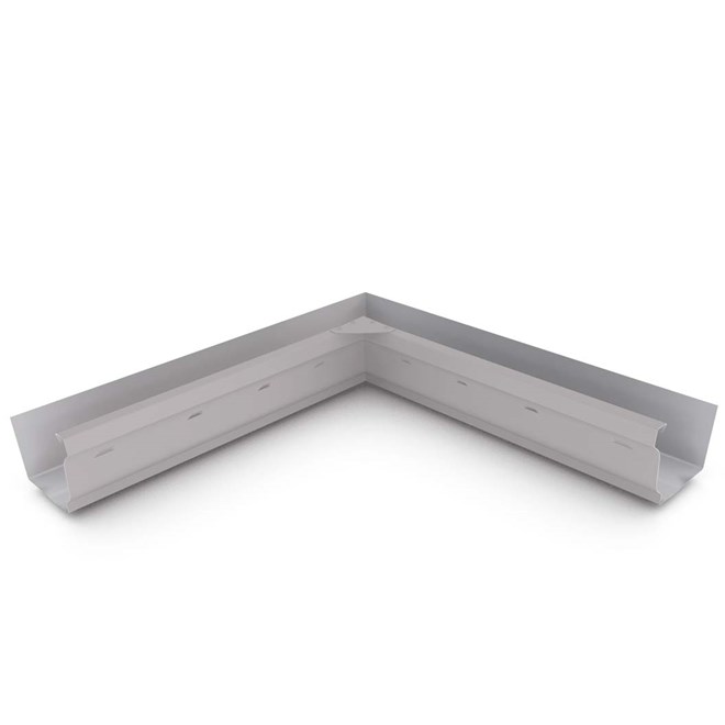 S Gutter Internal Mitre Slotted Birch