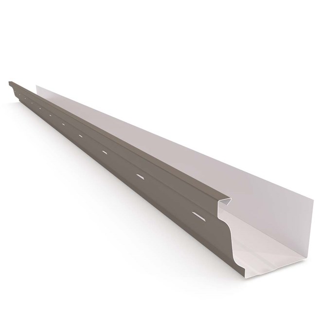 S Gutter Slotted Driftwood