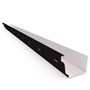 S Gutter Slotted Ebony