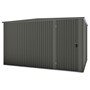 Handi-Mate Hinged Door Shed HM10 Slate Grey