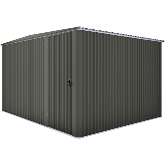 Handi-Mate Hinged Door Shed HM10 Slate Grey