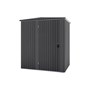 Handi-Mate Hinged Door Shed HM2 Gun Metal Grey