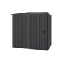 Handi-Mate Hinged Door Shed HM4 Gun Metal Grey