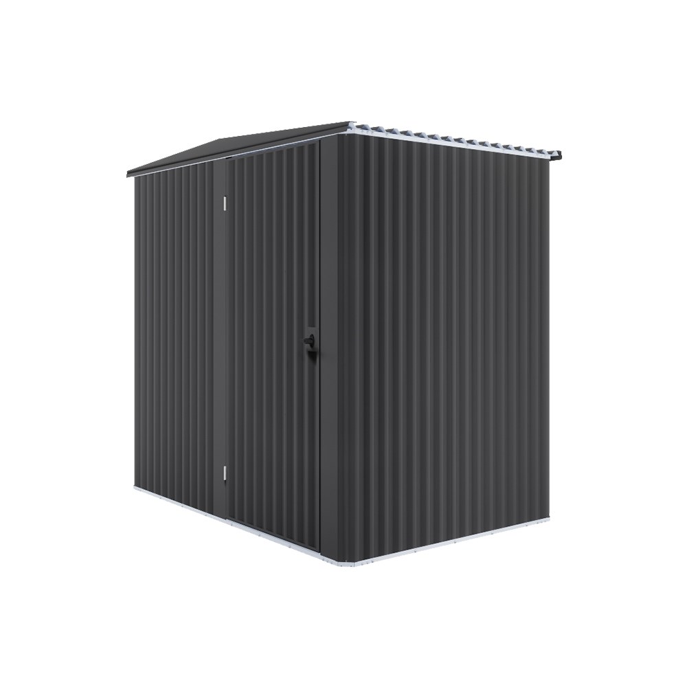 Handi-Mate Hinged Door Shed HM4 Gun Metal Grey