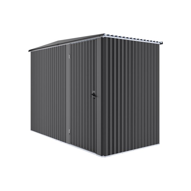 Handi-Mate Hinged Door Shed HM6 Gun Metal Grey