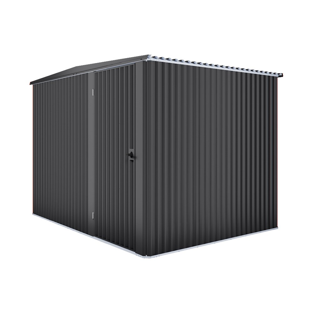 Handi-Mate Hinged Door Shed HM7 Gun Metal Grey