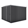 Handi-Mate Hinged Door Shed HM8 Gun Metal Grey