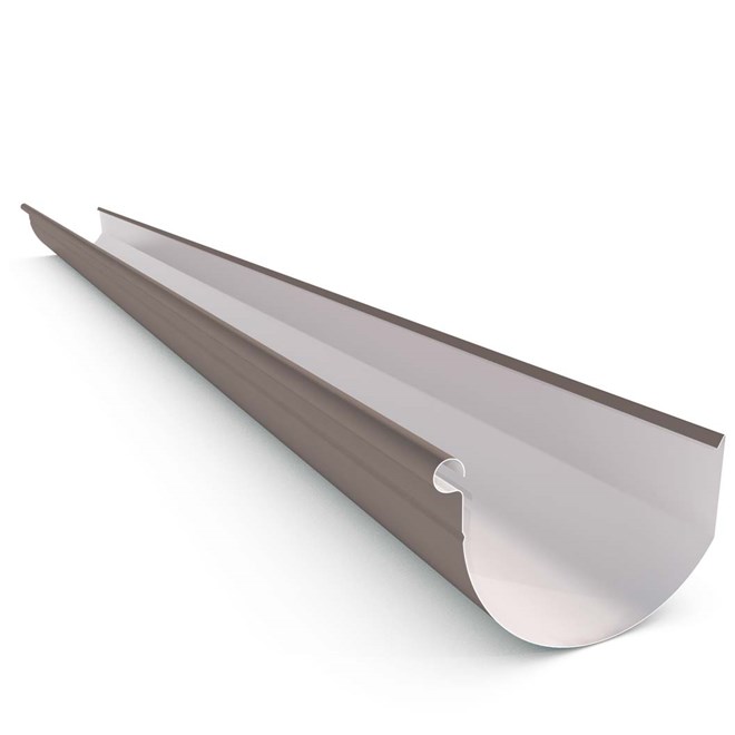 Smoothline Gutter Banyan Brown