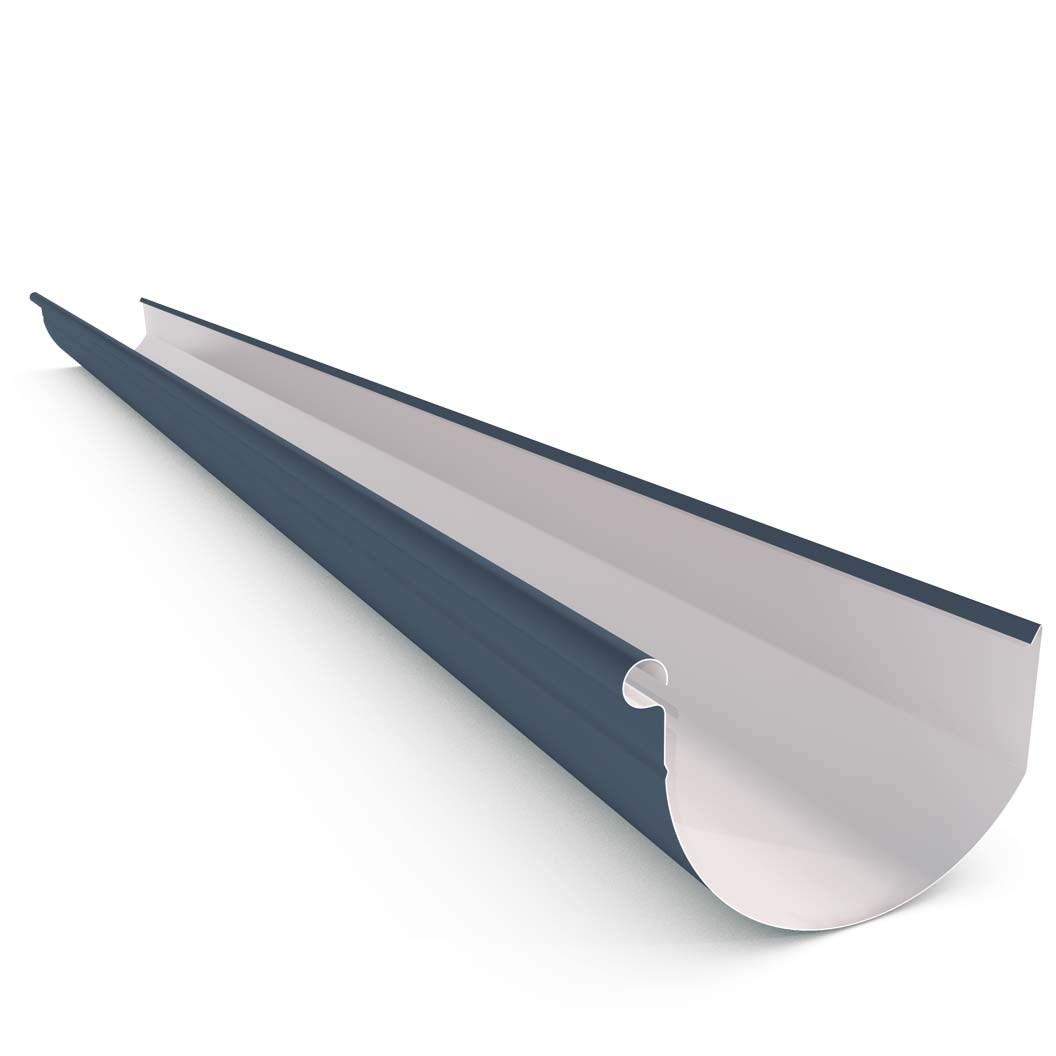 Smoothline Gutter Dark Stone