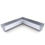 Smoothline Gutter Internal Mitre Slotted Zinc/Aluminium