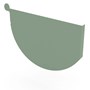 Smoothline Gutter Stop End Right Hand Mist Green