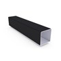 Square Patio Tube 90x90mm 2mm BMT Gun Metal Grey 4000mm