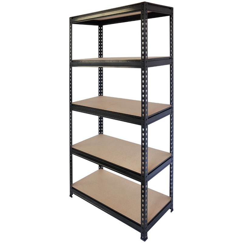 Rivet Lock 5 Shelf Large 1800 x 1200 x 300mm