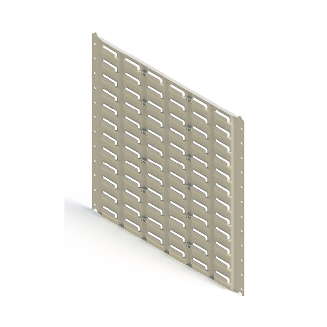Wall Mounted Louvre Panel for Tech Bins 450 x 460mm