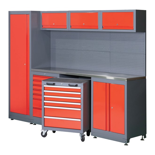 Stratco Colour Red Workshop Kit