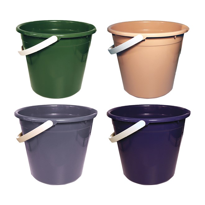 Plastic Bucket With Handle 9.6L
