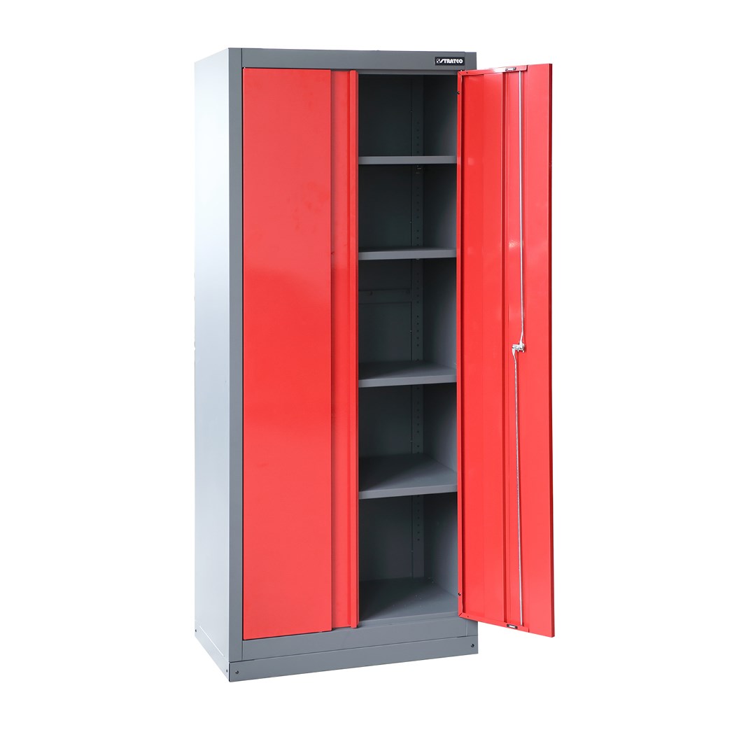 Stratco Red 2 Door Standing Cabinet