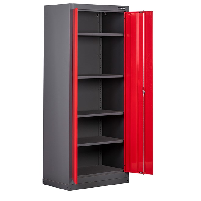 Stratco Red 2 Door Standing Cabinet
