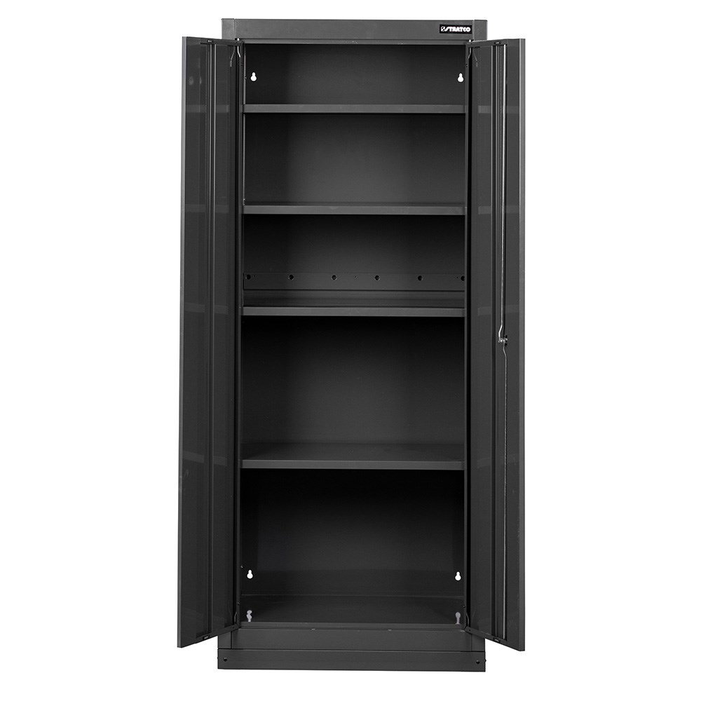 Grey Two Door Cabinet