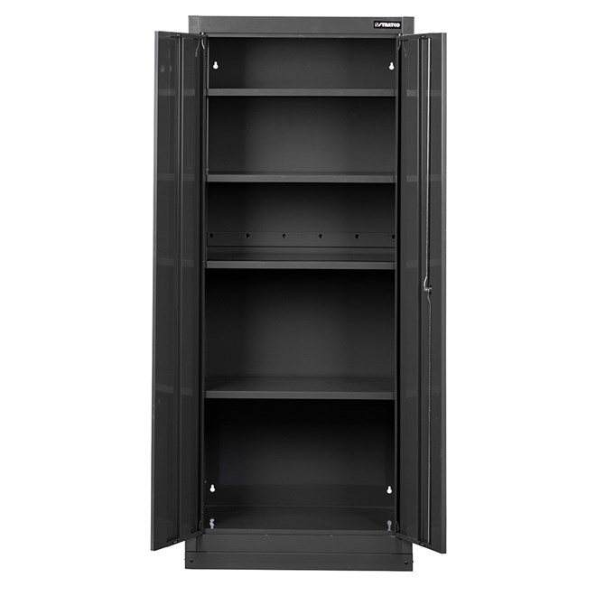 Grey Two Door Cabinet