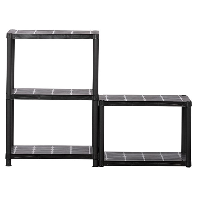 5 Tier Plastic Shelving Unit Large