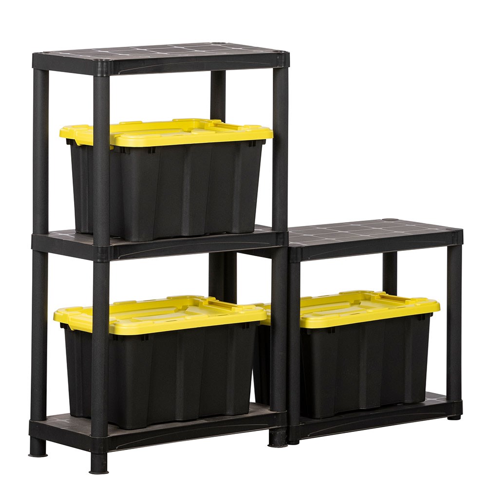 5 Tier Plastic Shelving Unit Small