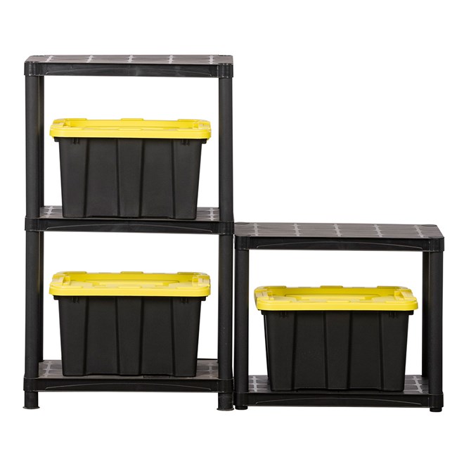 5 Tier Plastic Shelving Unit Small