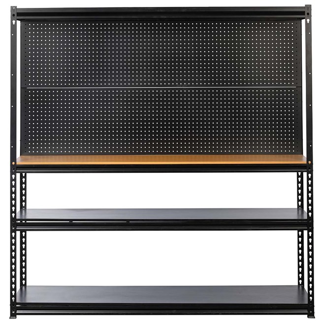 Heavy Duty Workstation with Pegboard
