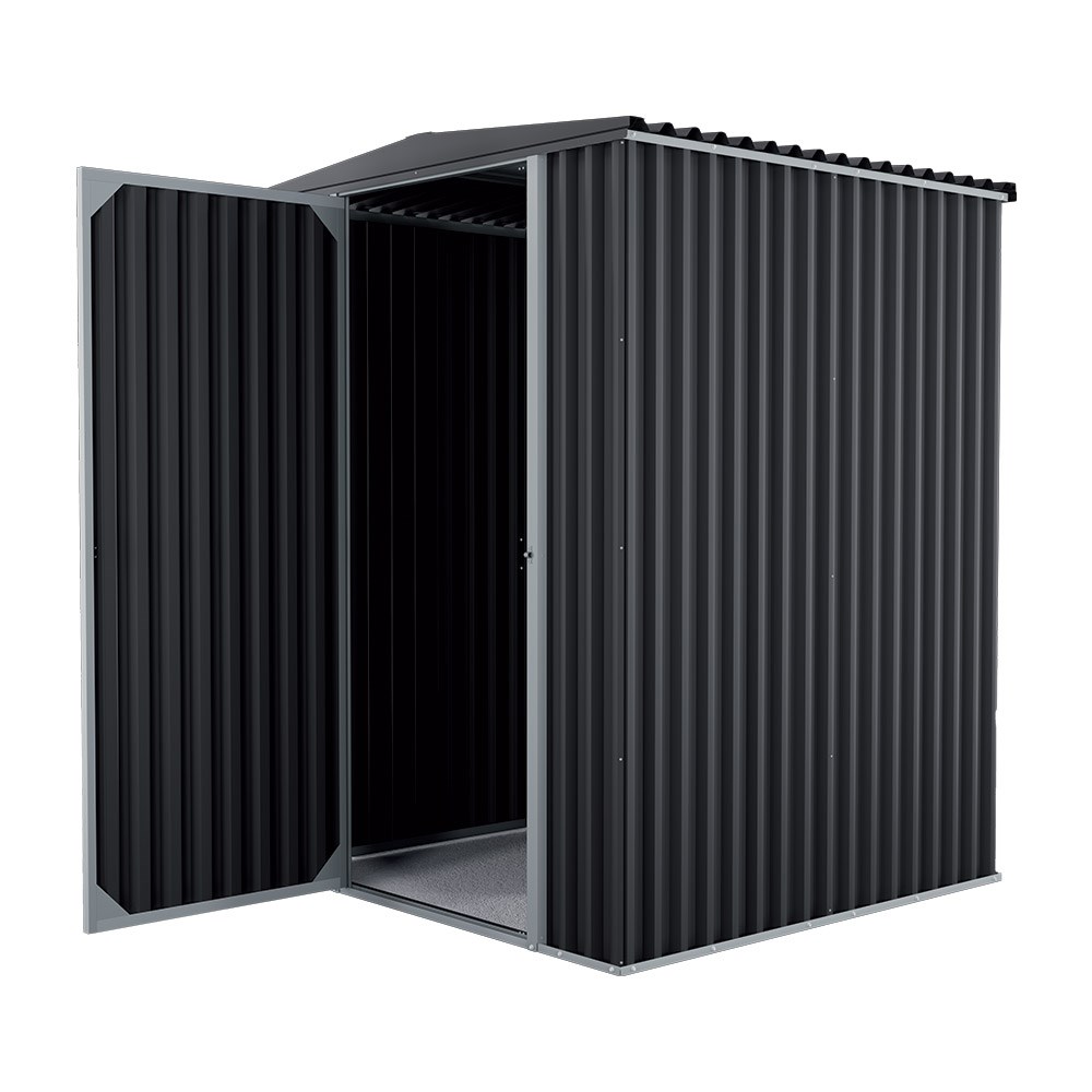 Stratco Saver SS2 Garden Shed Gun Metal Grey