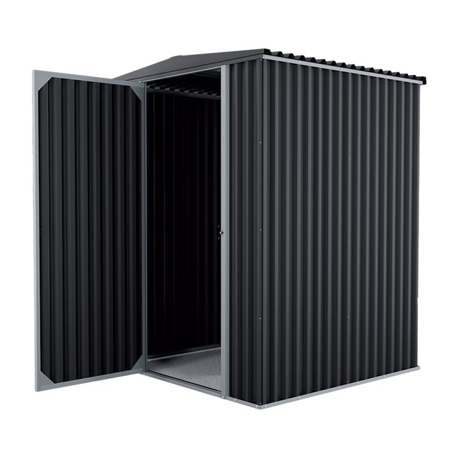 Stratco Saver SS2 Garden Shed Gun Metal Grey